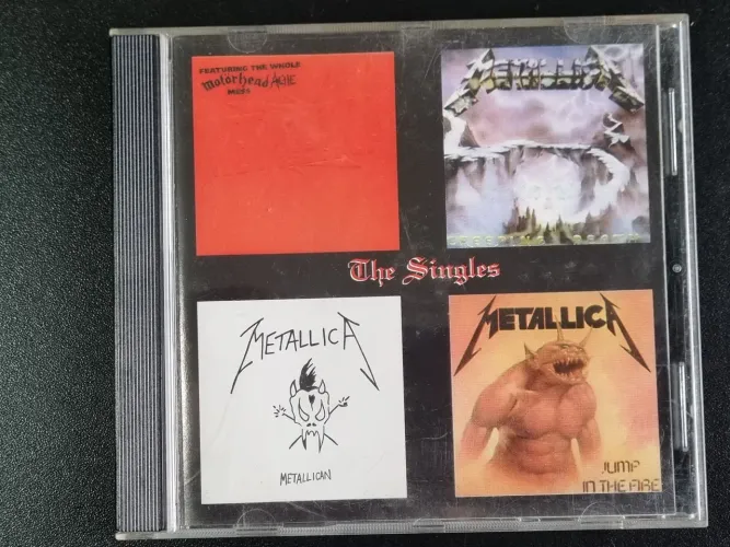 CD Metallica Singles raro 