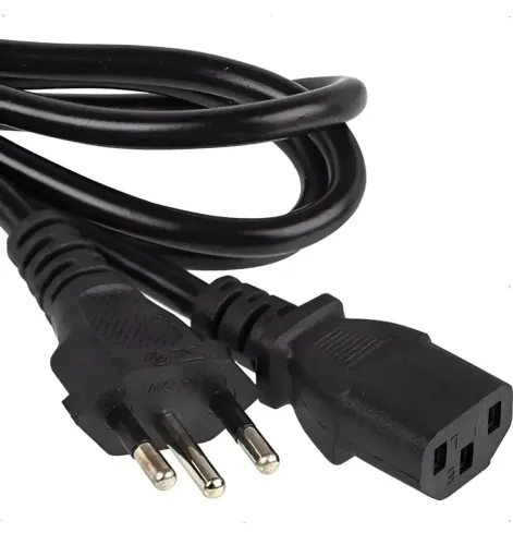 Cabo de força chicote computador - balança - alimentacao energia