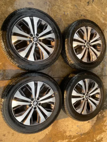 Rodas Aro 18 Fiat Toro+ Pneus Pirelli Scorpion ATR