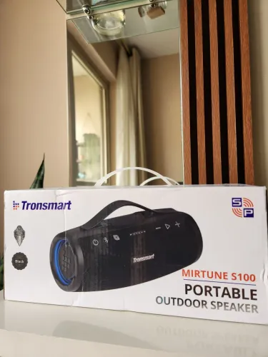 Caixa de som Tronsmart Mirtune S100 50w RGB LACRADA 