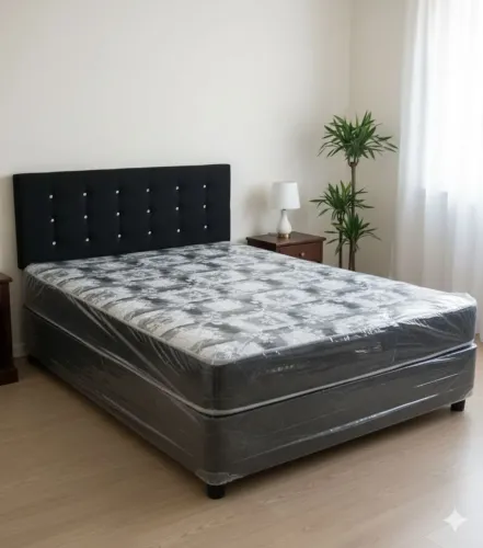 Cama box Casal e Cabeceira 