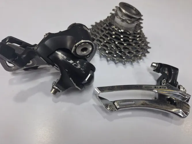 Kit câmbio speed shimano 105 10velocidades 