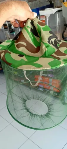 CHAPÉU CONTRA MOSQUITOS