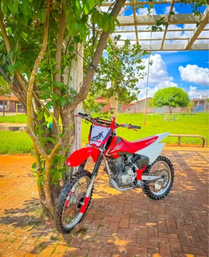 CRF 230 / 2012 / MOTOSHOW / CHEIA DE ACESSÓRIOS 