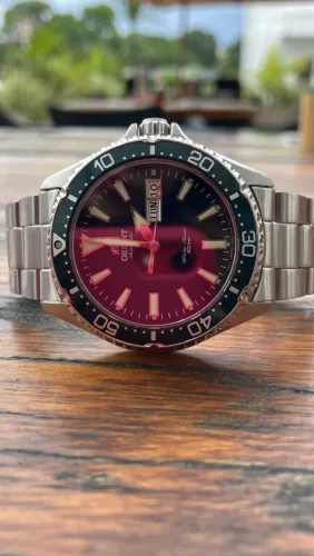 Relógio Orient Diver - Safira. Impecável e raro.