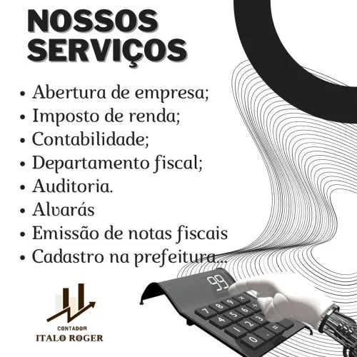 CONTADOR/ABERTURA DE EMPRESAS/ IMPOSTO DE RENDA