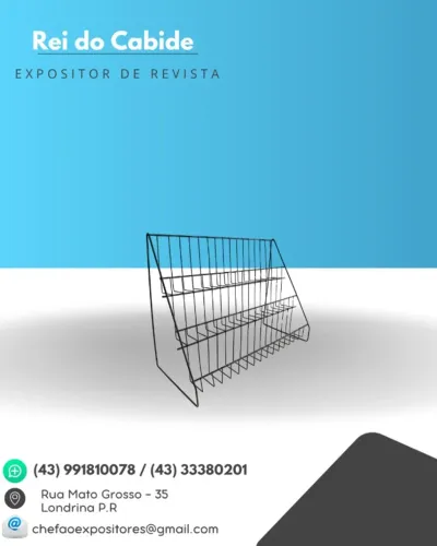 EXPOSITOR DE REVISTA BALCÃO