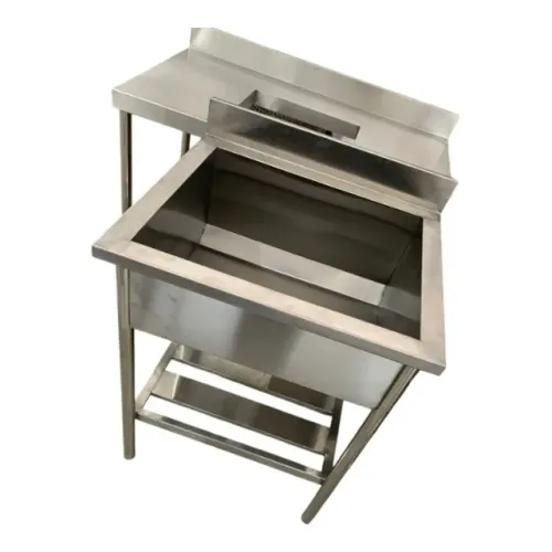 Tanque de Aço Inox 0,60m - Compacto e Funcional