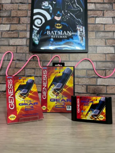 Top Gear 2 Mega Drive Original