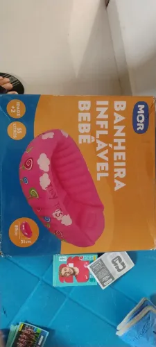Banheira inflável bebê 