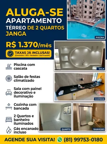 Apartamento térreo Janga