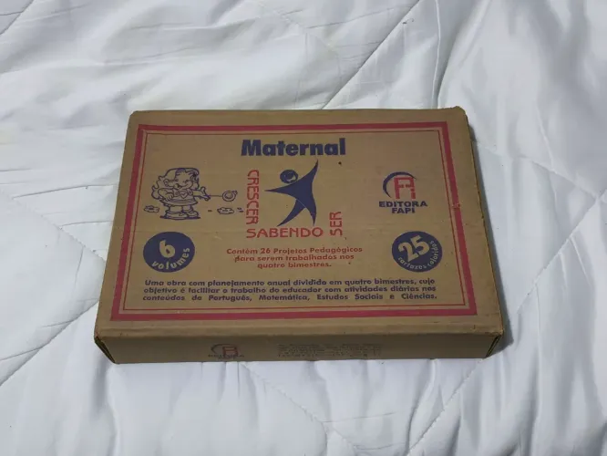 Coleção Crescer Sabendo Ser Maternal Fapi - Completa (6 Vols)