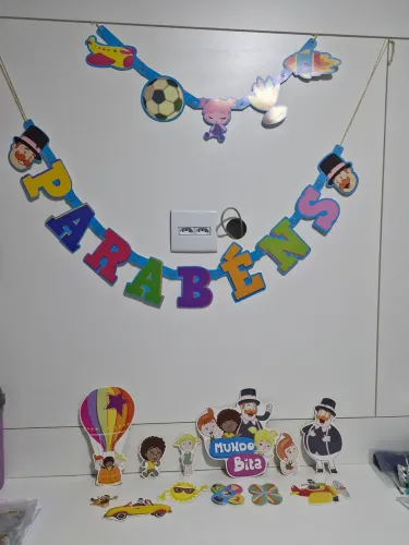 Kit Decorativo Mundo Bita