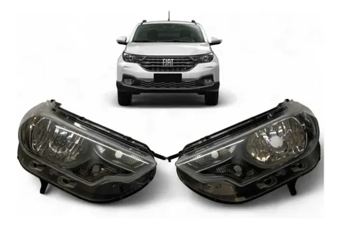 Farol Fiat Strada Esquerdo 2021 2022 2023 2024 Original Esquerdo/motorista