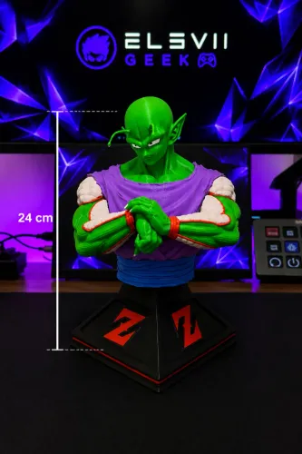 BUSTO PICOLLO 24cm - Dragon Ball Z - Colecionável ACTION FIGURE