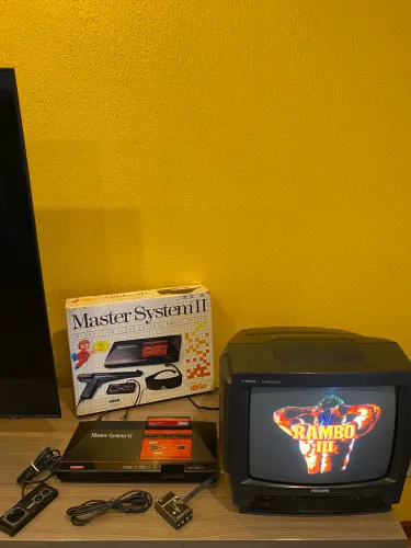 Master System II Sega, impecável