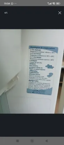 Geladeira Eletrolux retrô 