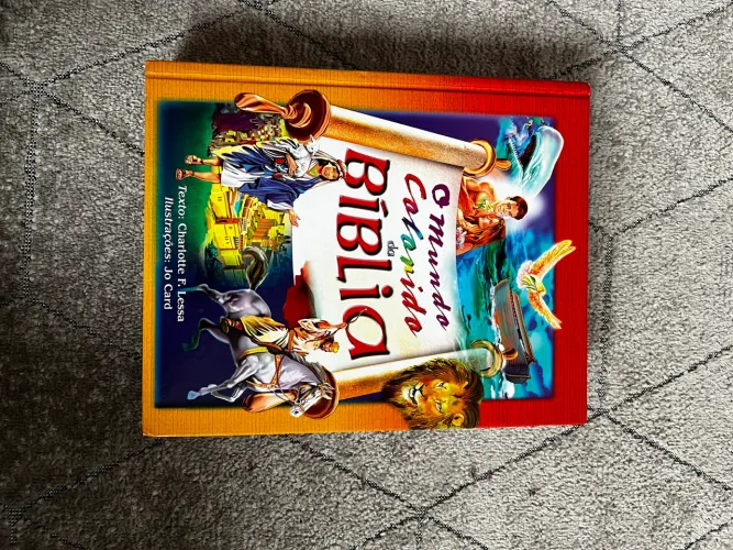 LIVRO BÍBLIA INFANTIL USADO