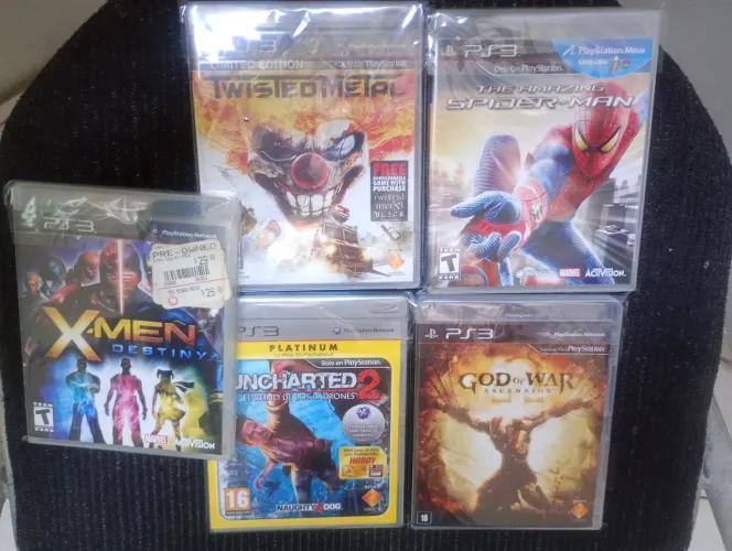 Lote de jogos Playstation 3 PS3