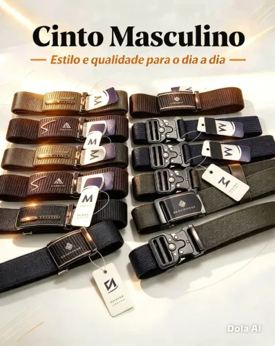 Cintos masculinos
