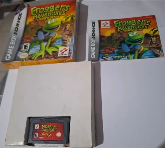 Frogger game boy advance gba