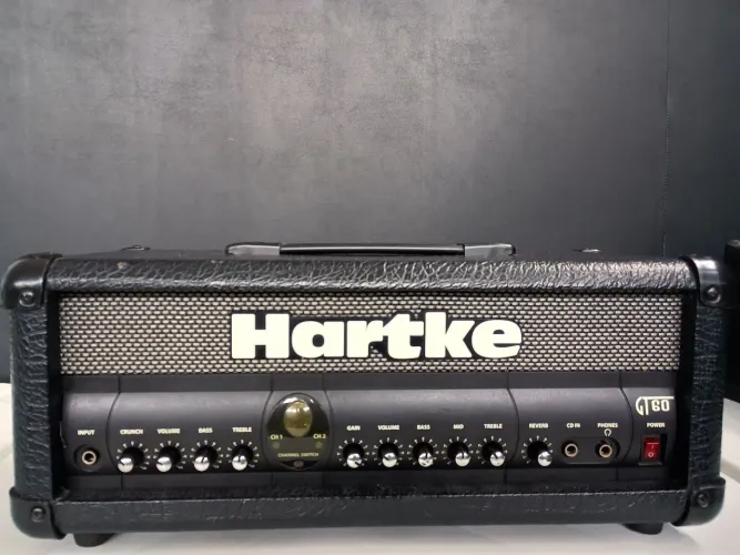 Hartke gt60 amplificador (cabeçote) de guitarra 2 canais