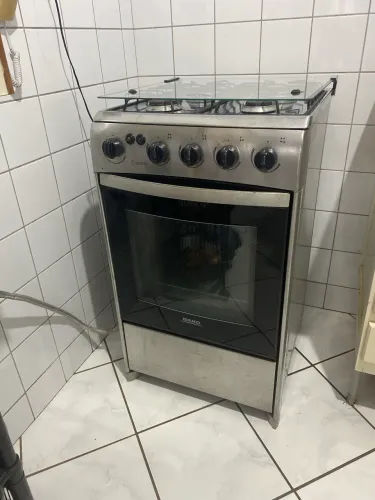 Fogão DAKO prata 4 bocas 