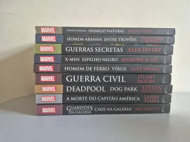 Lote 9 Livros Coleção Romances Marvel (Slim Edition) - Vendo Juntos ou Separados