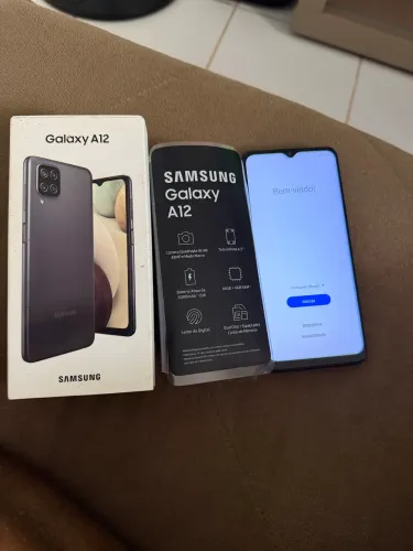 Samsung A12 64gb Preto Extra