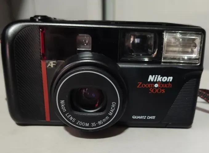 Camera Nikon Rara Zoom Touch 500s Otimo Estado Funcionando