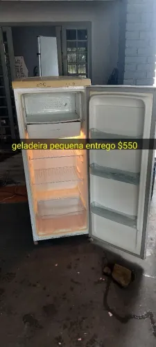Geladeira pequena Electrolux entregamos