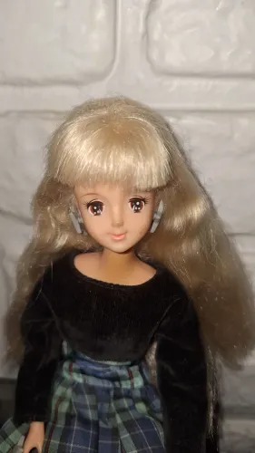 Dolls, Games & Puzzles<br>Ma-Ba 1986 Korea Japan Blond hair Bangs Mattel