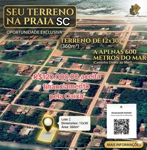 Terreno para Venda em São Francisco do Sul, Balneário Maressol