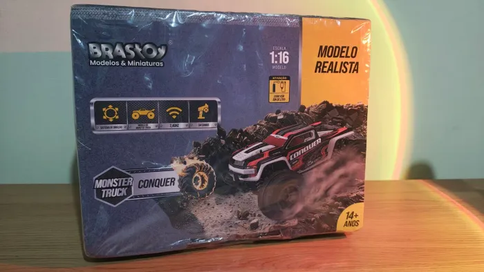 Carro RC Off Road com tração 4x4 velocidade até 45km (NOVO) PRESNTE DE DIA DAS CRIANÇAS
