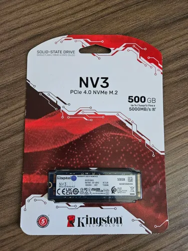 SSD Kingston 500gb 4.0 nvme
