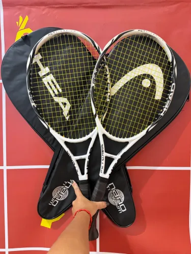 Par Raquete de Tênis Head PCT Ti.Heat Titanium