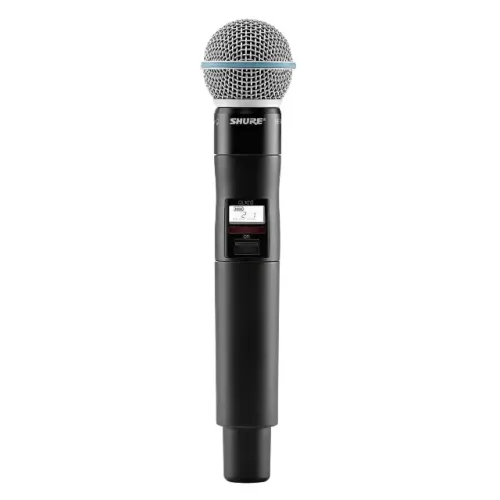 Microfone Sem Fio Shure QLXD2/B58 Preto