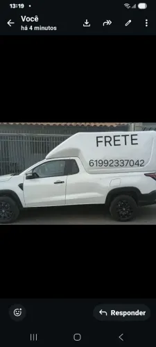 Faço fretes, pequenas entregas