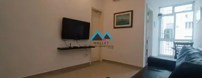 Excelente apartamento de 1 quarto/suíte canadense, 35 m², todo reformado e mobiliado, à ve