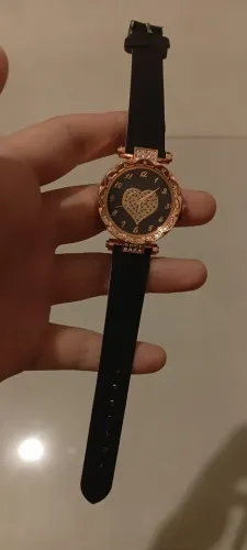 Relógio Feminino Rose Gold Coração Strass - Várias Cores (Novo)