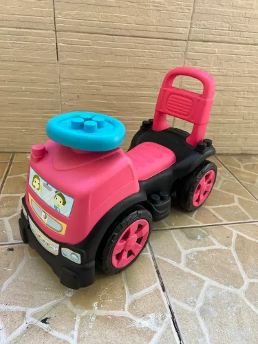 Andador Infantil 3 em 1 - Rosa