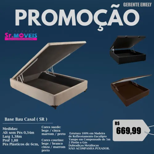Base Baú Casal