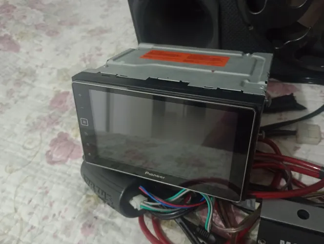 Multimídia Pioneer+ módulo potência+ caixa acústica 
