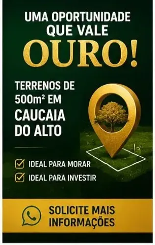 Imóvel para venda tem 500 metros quadrados em Centro (Caucaia do Alto) - Cotia - SP