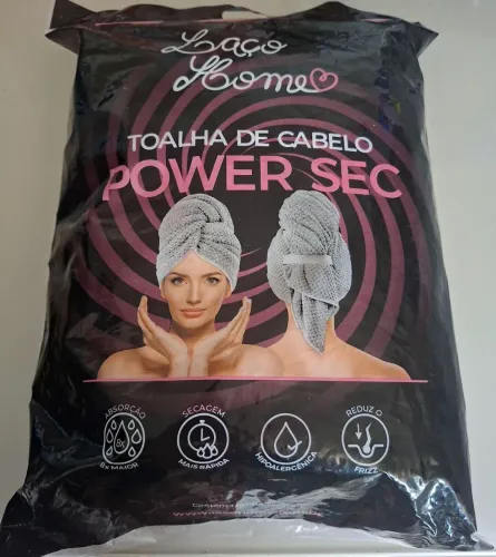 Toalha de Cabelo power sec G