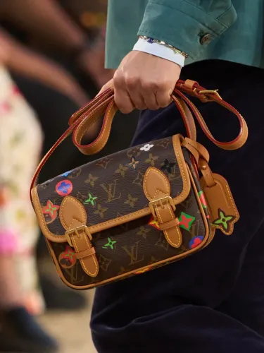 Bolsa italiana couro legítimo coleção Pharrell Williams Louis Vuitton