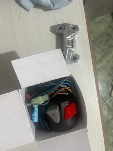 Punho da c500 mais cadeado cromado 