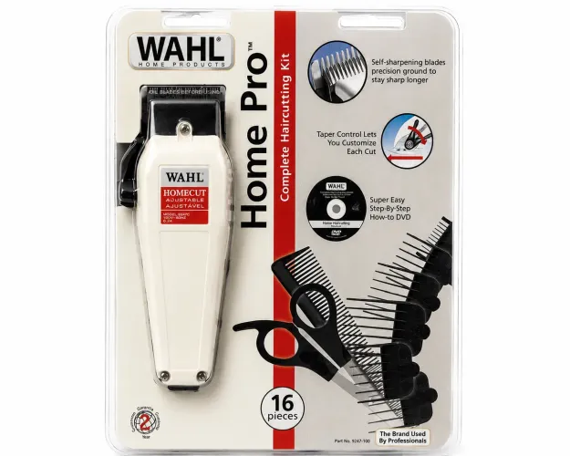 Máquina de Cortar Cabelo WAHL 16 Peças Com Fio