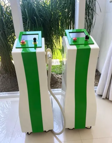 Máquina depilação a laser.