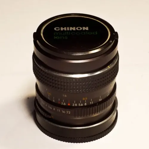 Lente Chinon 35mm f2.8 japonesa vintage M42 ótimo estado